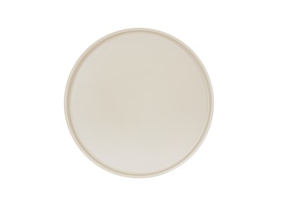 Hudson 10" Low Rim Plate-Ivory